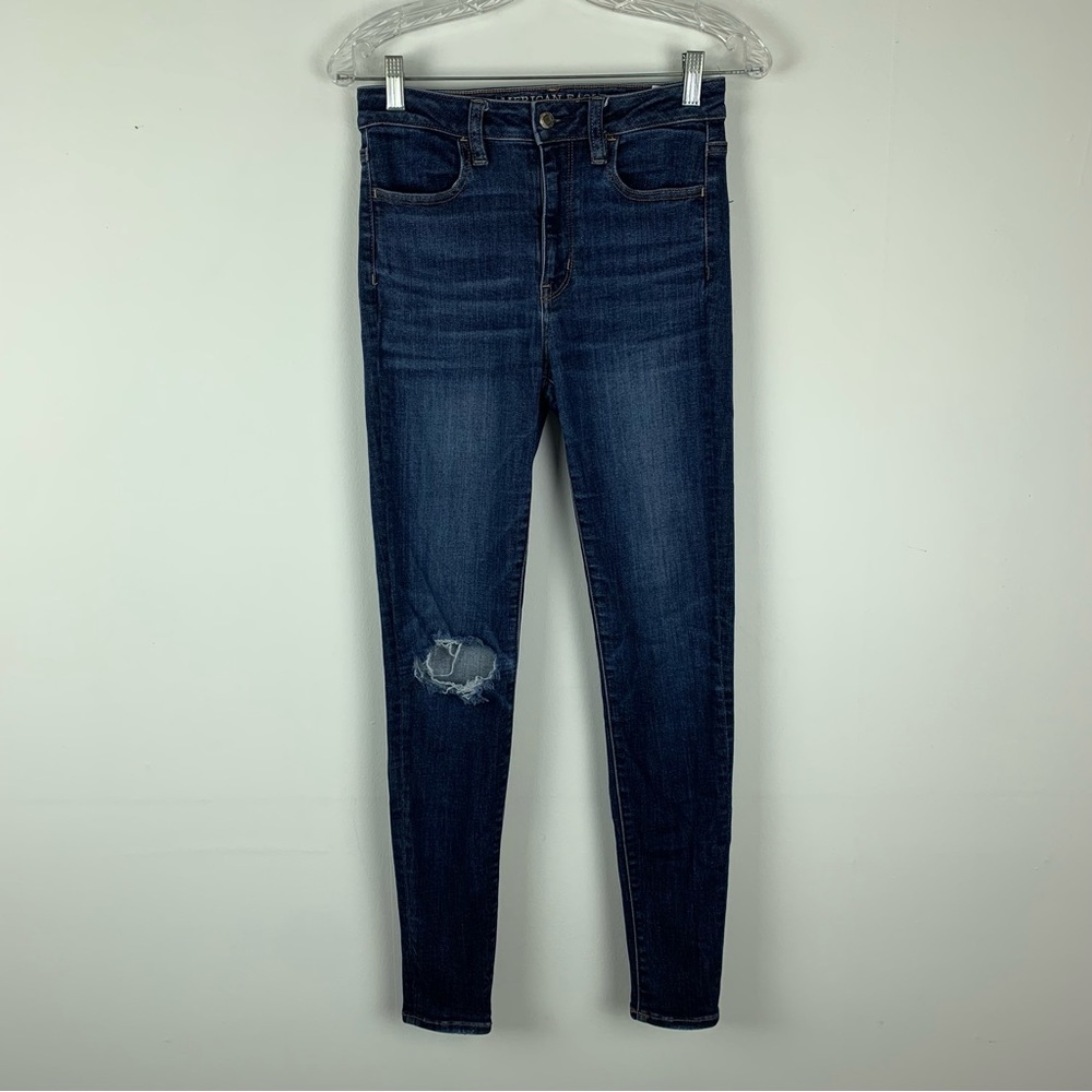 American Eagle Super Hi Rise Jegging Jeans 4 Regular